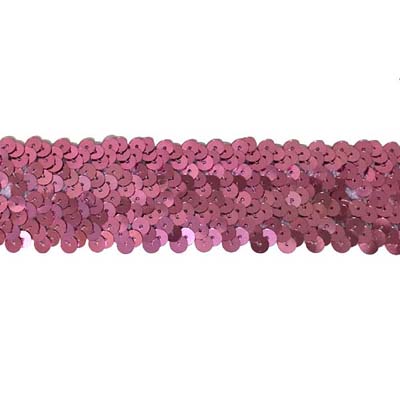 4 soros elasztikus flitterbortni, 4 cm széles